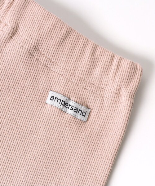 Ampersand(アンパサンド)の「9分レギンス(レギンス/スパッツ・キッズ・アイボリー/ブラウン/ピンク/チャコール・120/80/95/100/130/90/70/140/110)」の13枚目の写真