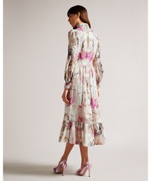 23SSテッドベイカー フリージア フローラル レースカットアウト ミディドレス Ted Baker（テッドベーカー）の「FREISYA フローラル レース