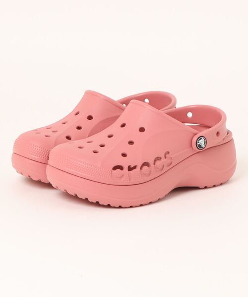 crocs（クロックス）の「《crocs》クロックス バヤ プラットフォーム クロッグ（サンダル・レディース・ブラック/ホワイト/ピンク系その他/ピンク/ピンク系その他2/オフホワイト/ホワイト系・22.0cm/23.0cm/24.0cm/25.0cm）」の6枚目の写真