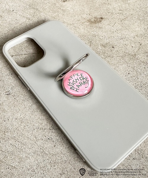 FLAPPER(フラッパー)の「FLAPPER フラッパー:HarryPotter ハリー・ポッター バースデーケーキ スマホリング(スマホグッズ・レディース・ピンク・FREE)」の5枚目の写真