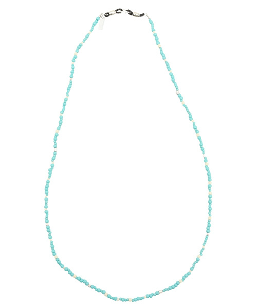 CIAOPANIC（チャオパニック）の「【Ciaopanic】　ビーズ2WAYネックレス（ネックレス・メンズ・ブラック/レッド/サックスブルー/ホワイト・FREE）」の3枚目の写真