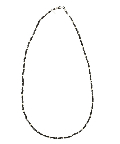 CIAOPANIC（チャオパニック）の「【Ciaopanic】　ビーズ2WAYネックレス（ネックレス・メンズ・ブラック/レッド/サックスブルー/ホワイト・FREE）」の2枚目の写真