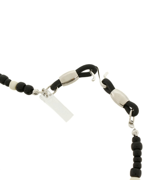 CIAOPANIC（チャオパニック）の「【Ciaopanic】　ビーズ2WAYネックレス（ネックレス・メンズ・ブラック/レッド/サックスブルー/ホワイト・FREE）」の8枚目の写真