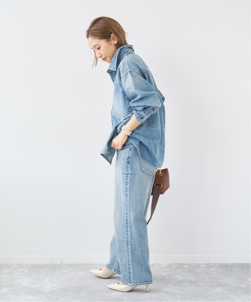 ≪追加≫les Tendre DENIM シャツのコーディネートスナップ（sae