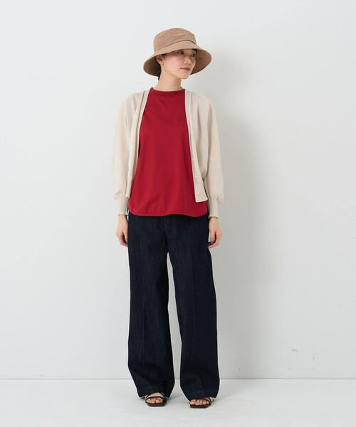 ADIEU TRISTESSE(アデュートリステス)の「バケットハット(ハット・レディース・ストライプ/チェック・FREE)」の4枚目の写真