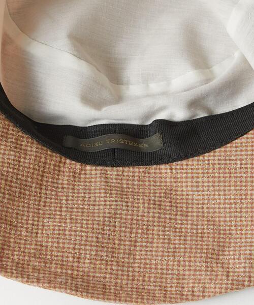 ADIEU TRISTESSE(アデュートリステス)の「バケットハット(ハット・レディース・ストライプ/チェック・FREE)」の9枚目の写真