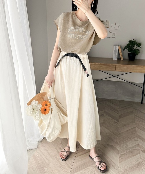 Java（ジャバ）の「《JaVa ジャバコラボ》上品ヴィンテージ。フレンチスリーブプリントカットソー（Tシャツ/カットソー・レディース・ブラック/グレイッシュベージュ/オレンジ/ホワイト・LARGE/MEDIUM/SMALL/X-LARGE）」の9枚目の写真