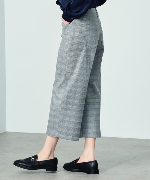 C17（シーセブンティーン）の「C17 LACHICガウチョパンツ（デニムパンツ・レディース・チェック/インディゴブルー/ベージュ/その他2・X-SMALL/SMALL/MEDIUM/LARGE/X-LARGE）」の17枚目の写真