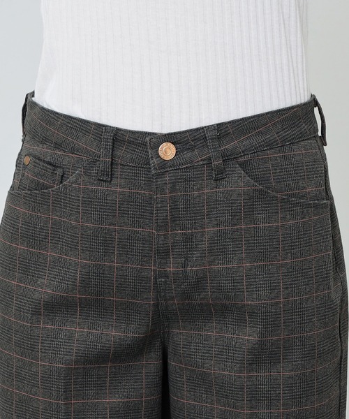 C17（シーセブンティーン）の「C17 LACHICガウチョパンツ（デニムパンツ・レディース・チェック/インディゴブルー/ベージュ/その他2・X-SMALL/SMALL/MEDIUM/LARGE/X-LARGE）」の10枚目の写真