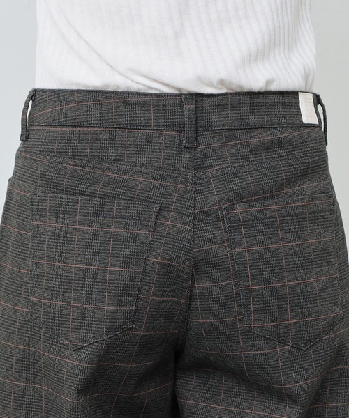 C17（シーセブンティーン）の「C17 LACHICガウチョパンツ（デニムパンツ・レディース・チェック/インディゴブルー/ベージュ/その他2・X-SMALL/SMALL/MEDIUM/LARGE/X-LARGE）」の11枚目の写真