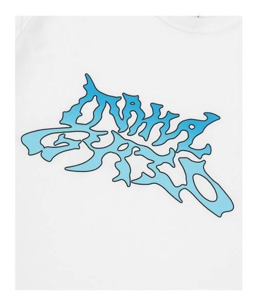 MAHAGRID(マハグリッド)の「『mahagrid/マハグリッド』TRIBAL LOGO TEE/トライバル 半袖 Tシャツ カットソー(Tシャツ/カットソー・メンズ・ホワイト/ベージュ・L/M)」の7枚目の写真
