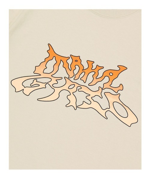 MAHAGRID(マハグリッド)の「『mahagrid/マハグリッド』TRIBAL LOGO TEE/トライバル 半袖 Tシャツ カットソー(Tシャツ/カットソー・メンズ・ホワイト/ベージュ・L/M)」の12枚目の写真
