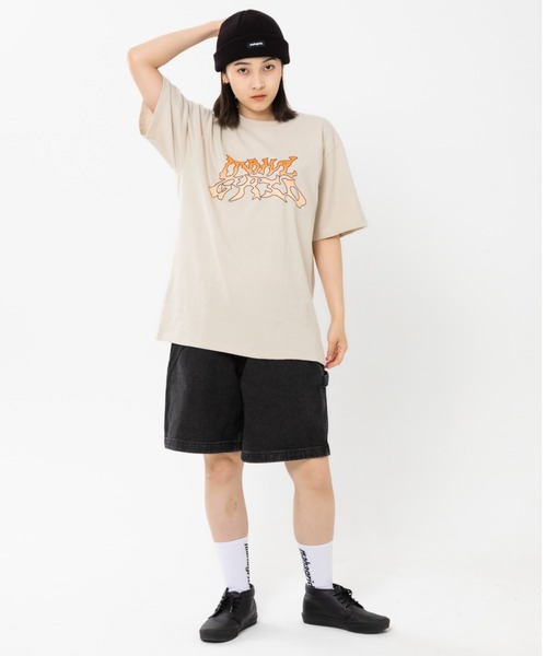 MAHAGRID(マハグリッド)の「『mahagrid/マハグリッド』TRIBAL LOGO TEE/トライバル 半袖 Tシャツ カットソー(Tシャツ/カットソー・メンズ・ホワイト/ベージュ・L/M)」の19枚目の写真