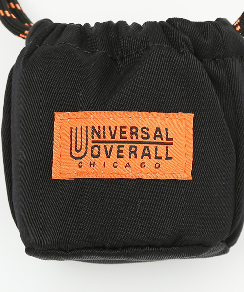 UNIVERSAL OVERALL（ユニバーサルオーバーオール）の「【UNIVERSALOVERALL / ユニバーサルオーバーオール】へそ巾着ポーチ（エコバッグ/サブバッグ・メンズ・ブラック/オレンジ/カーキ/ベージュ・フリー）」の14枚目の写真