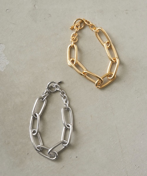 Auntie Rosa Holiday（アンティローザホリデー）の「デザインチェーンブレスレット（ブレスレット・レディース・シルバー/ゴールド・FREE）」の11枚目の写真