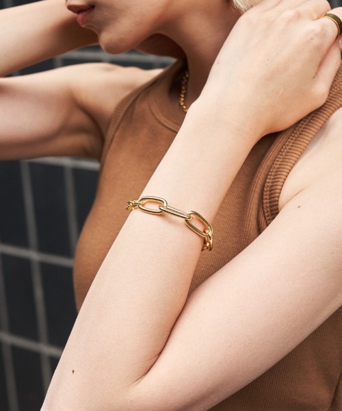 Auntie Rosa Holiday（アンティローザホリデー）の「デザインチェーンブレスレット（ブレスレット・レディース・シルバー/ゴールド・FREE）」の5枚目の写真