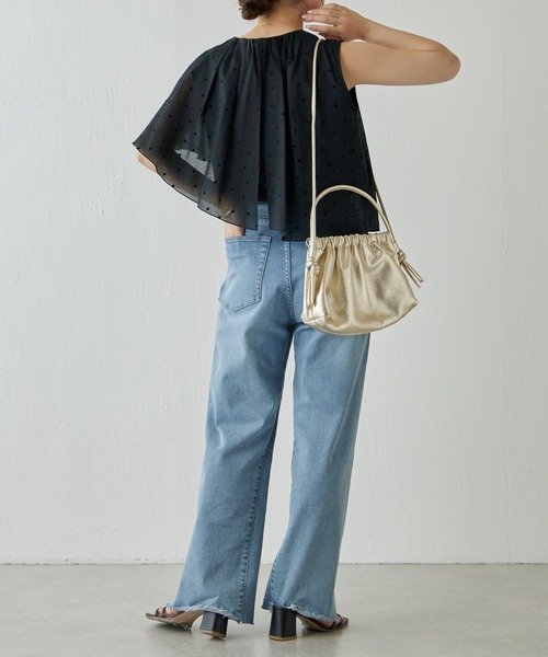 arron（アローン）の「メタリックレザーショルダーバッグ/ARRON（ショルダーバッグ・レディース・シルバー・FREE）」の15枚目の写真