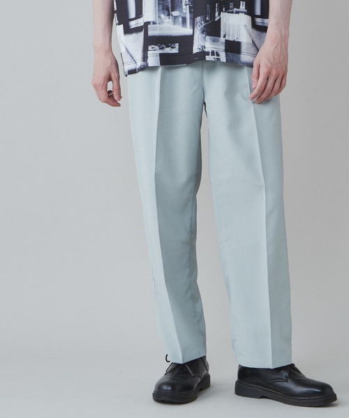 【値下げ】25SS cootieproductions ワイドイージースラックス RAGEBLUE スラックス Stitch wide easy slacks/配色ステッチ