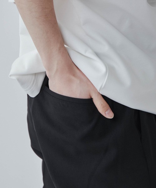 LUCY（ルーシー）の「LUCY/【セットアップ対応】イージーケア 2タックワイドスラックス（スラックス・メンズ・ブラック/ブルー/ライトグレー/ブラック系その他・MEDIUM/LARGE）」の19枚目の写真