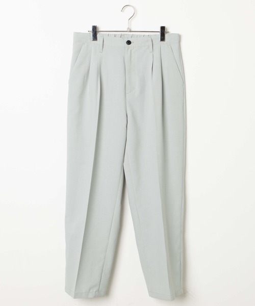 LUCY（ルーシー）の「LUCY/【セットアップ対応】イージーケア 2タックワイドスラックス（スラックス・メンズ・ブラック/ブルー/ライトグレー/ブラック系その他・MEDIUM/LARGE）」の21枚目の写真