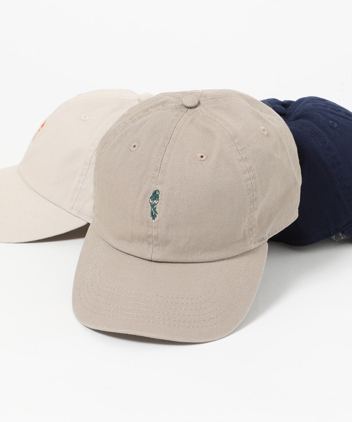 PARROTT CANVAS（パロットキャンバス）の「【PARROTT CANVAS】パロットキャンバス 6パネルキャップ（キャップ・レディース・ベージュ/ネイビー/ライトブラウン・FREE）」の2枚目の写真