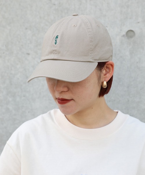 PARROTT CANVAS（パロットキャンバス）の「【PARROTT CANVAS】パロットキャンバス 6パネルキャップ（キャップ・レディース・ベージュ/ネイビー/ライトブラウン・FREE）」の7枚目の写真
