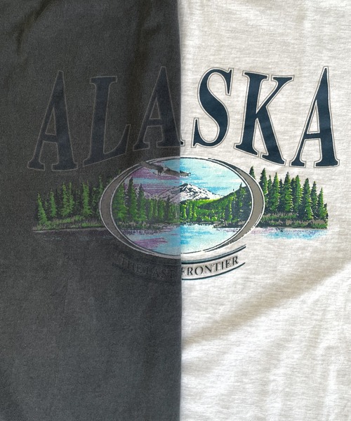 CANAL JEAN(キャナルジーン)の「El mar ALASKA半袖Tシャツ(Tシャツ/カットソー・レディース・ネイビー/ライトグレー・ONE SIZE)」の16枚目の写真