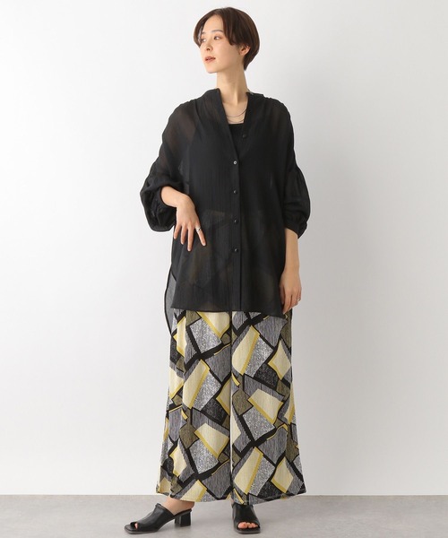 LEPSIM(レプシィム)の「カップ付きホソキャミ 175280(キャミソール・レディース・グレイッシュベージュ/ブラウン/ブラック/オフホワイト・FREE)」の5枚目の写真