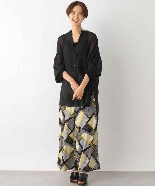 LEPSIM(レプシィム)の「カップ付きホソキャミ 175280(キャミソール・レディース・グレイッシュベージュ/ブラウン/ブラック/オフホワイト・FREE)」の11枚目の写真