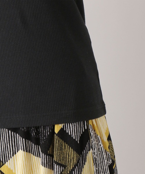 LEPSIM(レプシィム)の「カップ付きホソキャミ 175280(キャミソール・レディース・グレイッシュベージュ/ブラウン/ブラック/オフホワイト・FREE)」の7枚目の写真