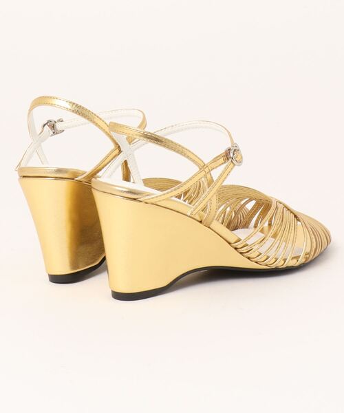 MOUSSY（マウジー）の「NARROW STRAP WEDGE サンダル（サンダル・レディース・ブラック/パープル/ゴールド・SMALL/MEDIUM/LARGE）」の5枚目の写真