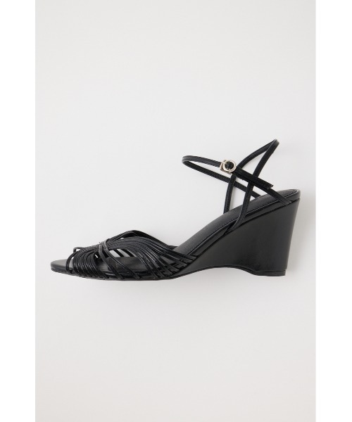 MOUSSY（マウジー）の「NARROW STRAP WEDGE サンダル（サンダル・レディース・ブラック/パープル/ゴールド・SMALL/MEDIUM/LARGE）」の6枚目の写真