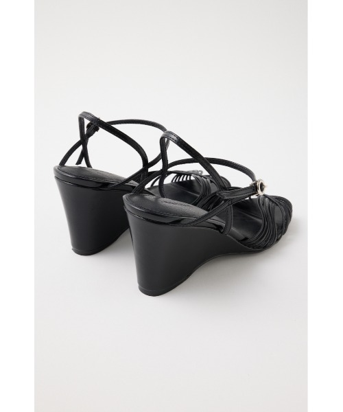 MOUSSY（マウジー）の「NARROW STRAP WEDGE サンダル（サンダル・レディース・ブラック/パープル/ゴールド・SMALL/MEDIUM/LARGE）」の8枚目の写真