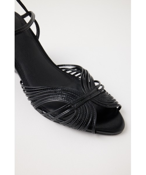 MOUSSY（マウジー）の「NARROW STRAP WEDGE サンダル（サンダル・レディース・ブラック/パープル/ゴールド・SMALL/MEDIUM/LARGE）」の9枚目の写真