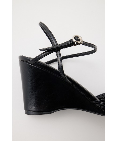 MOUSSY（マウジー）の「NARROW STRAP WEDGE サンダル（サンダル・レディース・ブラック/パープル/ゴールド・SMALL/MEDIUM/LARGE）」の11枚目の写真
