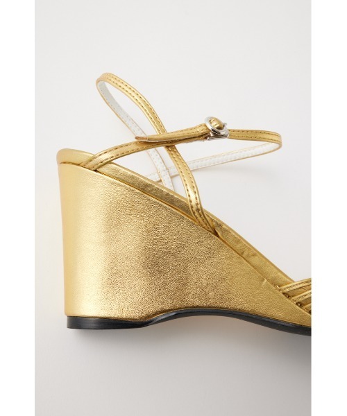 MOUSSY（マウジー）の「NARROW STRAP WEDGE サンダル（サンダル・レディース・ブラック/パープル/ゴールド・SMALL/MEDIUM/LARGE）」の18枚目の写真