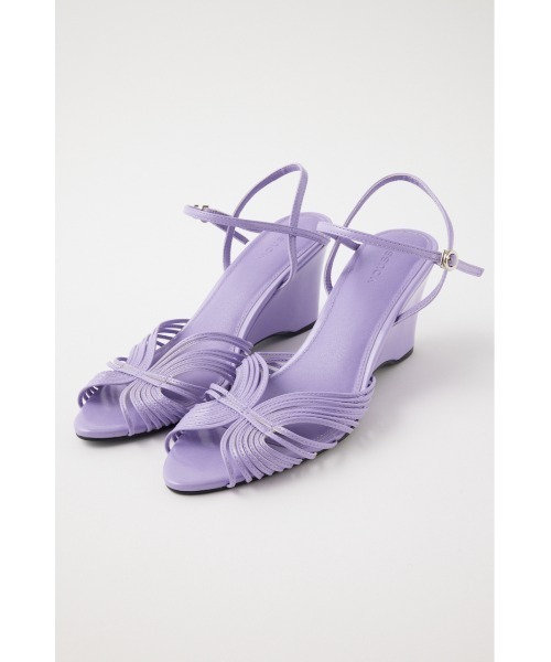 MOUSSY（マウジー）の「NARROW STRAP WEDGE サンダル（サンダル・レディース・ブラック/パープル/ゴールド・SMALL/MEDIUM/LARGE）」の20枚目の写真