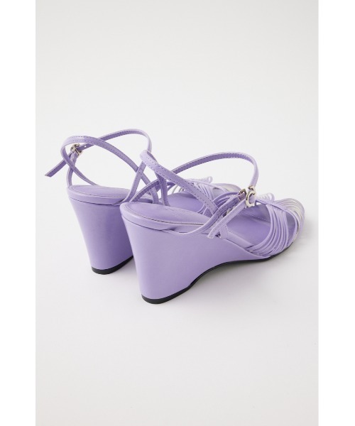 MOUSSY（マウジー）の「NARROW STRAP WEDGE サンダル（サンダル・レディース・ブラック/パープル/ゴールド・SMALL/MEDIUM/LARGE）」の21枚目の写真