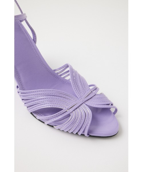 MOUSSY（マウジー）の「NARROW STRAP WEDGE サンダル（サンダル・レディース・ブラック/パープル/ゴールド・SMALL/MEDIUM/LARGE）」の22枚目の写真