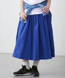 【WOMEN】コットンボイルスカート