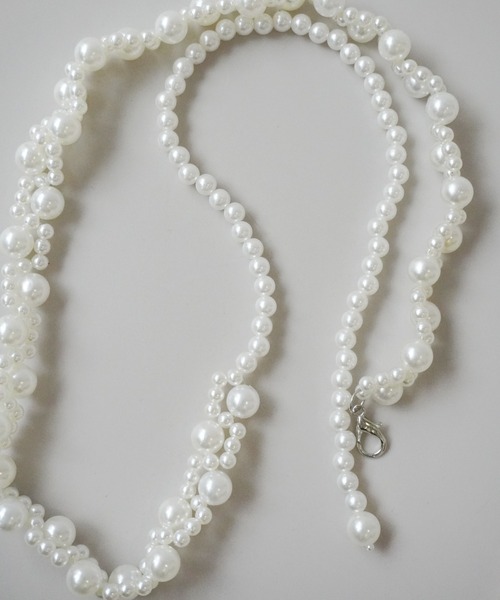 Port(ポート)の「パール ウエスト ベルト / 細ベルト #_(ベルト・レディース・ホワイト系その他/ホワイト/アイボリー・FREE)」の10枚目の写真