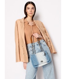 ARMANI EXCHANGE | 【A|X アルマーニ エクスチェンジ】A|Xロゴ　キルティングデニムショルダーバッグ(ショルダーバッグ)