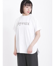 Samansa Mos2 | ロゴ刺繍スタンドネックTシャツ(Tシャツ/カットソー)