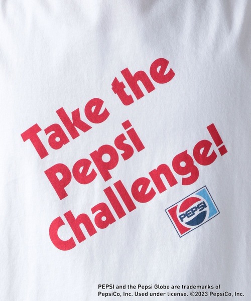 PEPSI(ペプシ)の「【PEPSI/ペプシ】コラボプリントTシャツ(Tシャツ/カットソー・メンズ・ホワイト系その他3/ホワイト/ホワイト系その他2/ホワイト系その他4・SMALL/MEDIUM/LARGE)」の8枚目の写真