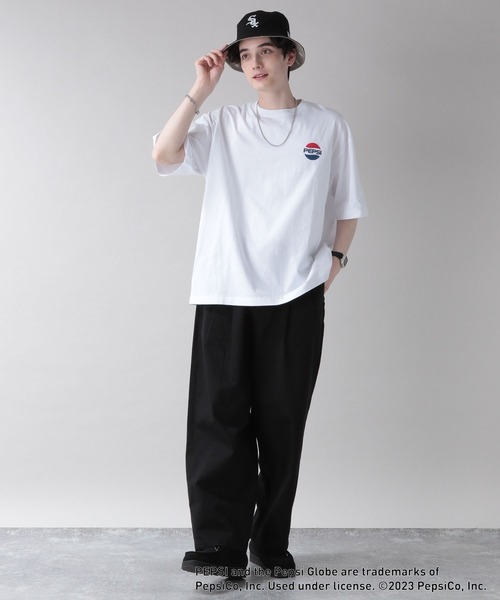 PEPSI(ペプシ)の「【PEPSI/ペプシ】コラボプリントTシャツ(Tシャツ/カットソー・メンズ・ホワイト系その他3/ホワイト/ホワイト系その他2/ホワイト系その他4・SMALL/MEDIUM/LARGE)」の6枚目の写真