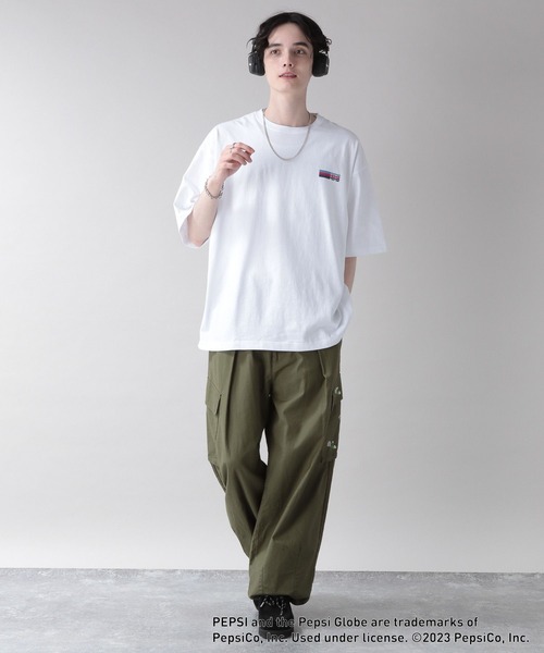 PEPSI(ペプシ)の「【PEPSI/ペプシ】コラボプリントTシャツ(Tシャツ/カットソー・メンズ・ホワイト系その他3/ホワイト/ホワイト系その他2/ホワイト系その他4・SMALL/MEDIUM/LARGE)」の11枚目の写真