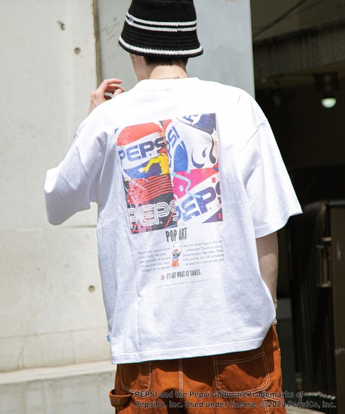 PEPSI(ペプシ)の「【PEPSI/ペプシ】コラボプリントTシャツ(Tシャツ/カットソー・メンズ・ホワイト系その他3/ホワイト/ホワイト系その他2/ホワイト系その他4・SMALL/MEDIUM/LARGE)」の15枚目の写真
