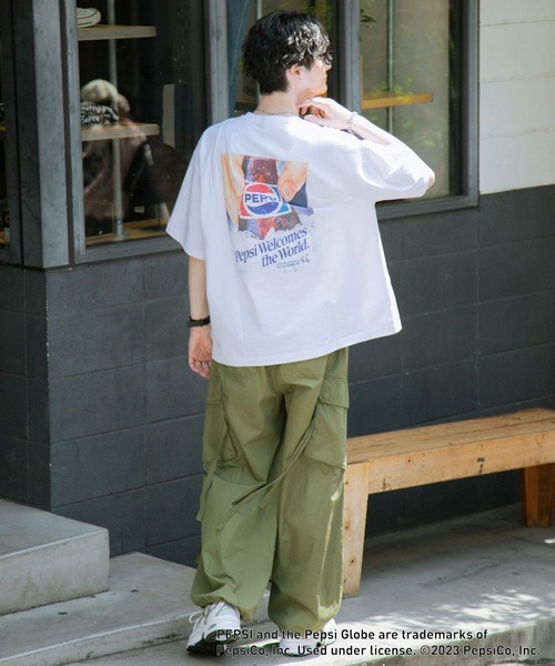 PEPSI(ペプシ)の「【PEPSI/ペプシ】コラボプリントTシャツ(Tシャツ/カットソー・メンズ・ホワイト系その他3/ホワイト/ホワイト系その他2/ホワイト系その他4・SMALL/MEDIUM/LARGE)」の12枚目の写真