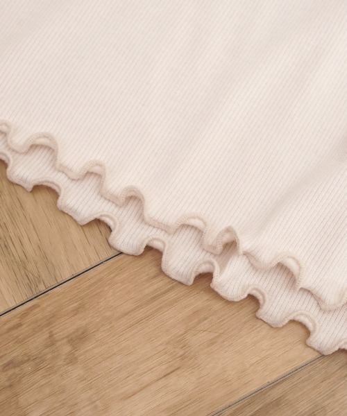 flower（フラワー）の「ブロッサムハーフトップ（Tシャツ/カットソー・レディース・ピンク/ブラック・FREE）」の17枚目の写真