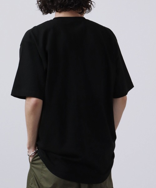 MODISH GAZE(モディシュガゼ)の「MODISH GAZE プリント半袖Tシャツ デイジープリント Possibility(Tシャツ/カットソー・メンズ・ネイビー/ブラック/ホワイト・M/XL/L)」の9枚目の写真